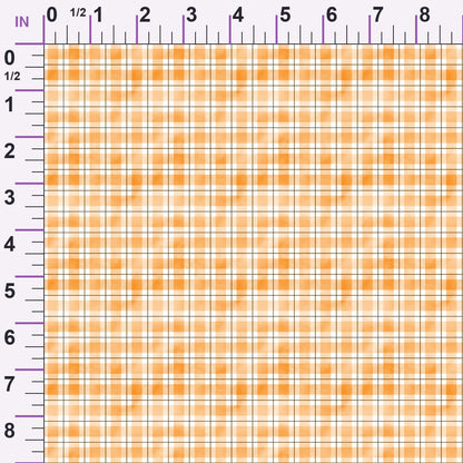 Sunwashed Tartan Pattern 8 Minky Fabric