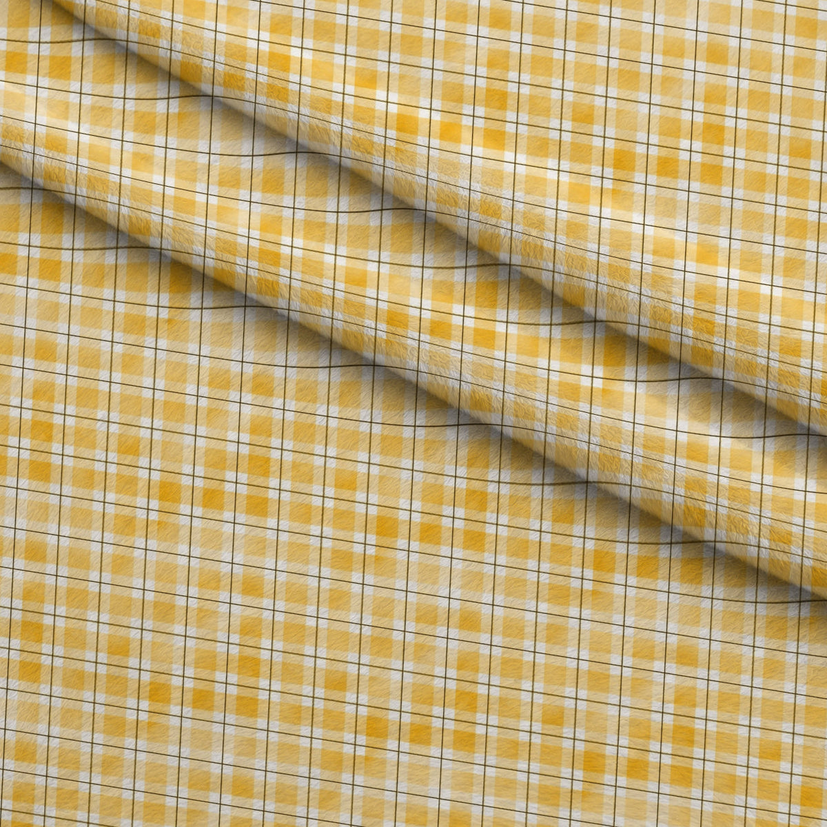 Sunwashed Tartan Pattern 9 Minky Fabric