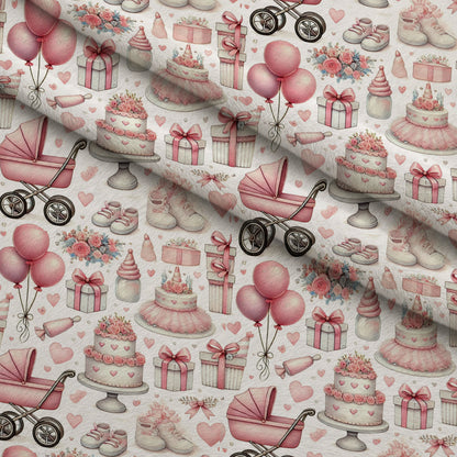Sweet Dreams Pattern 1 Minky Fabric