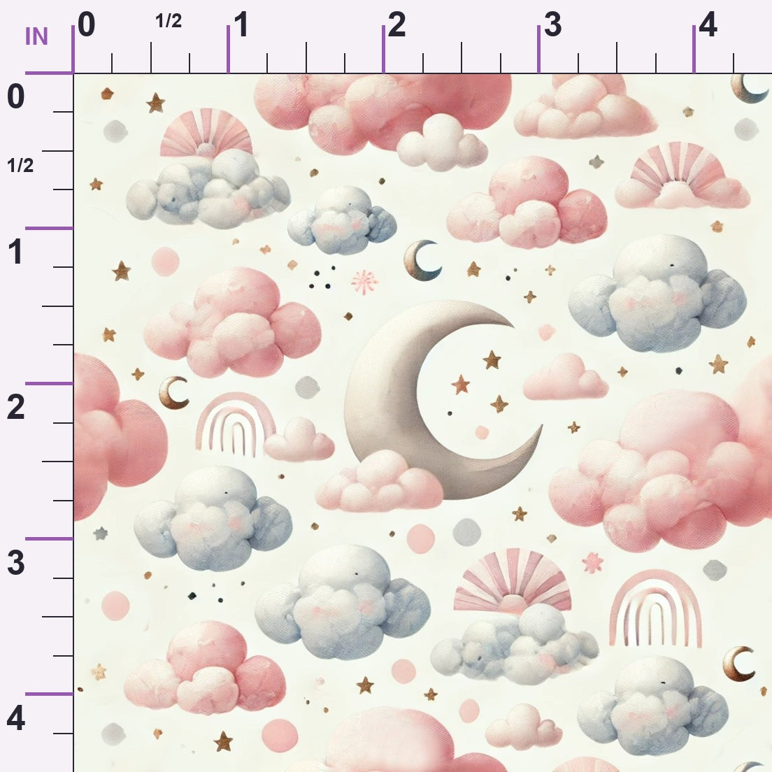 Sweet Dreams Pattern 10 Minky Fabric