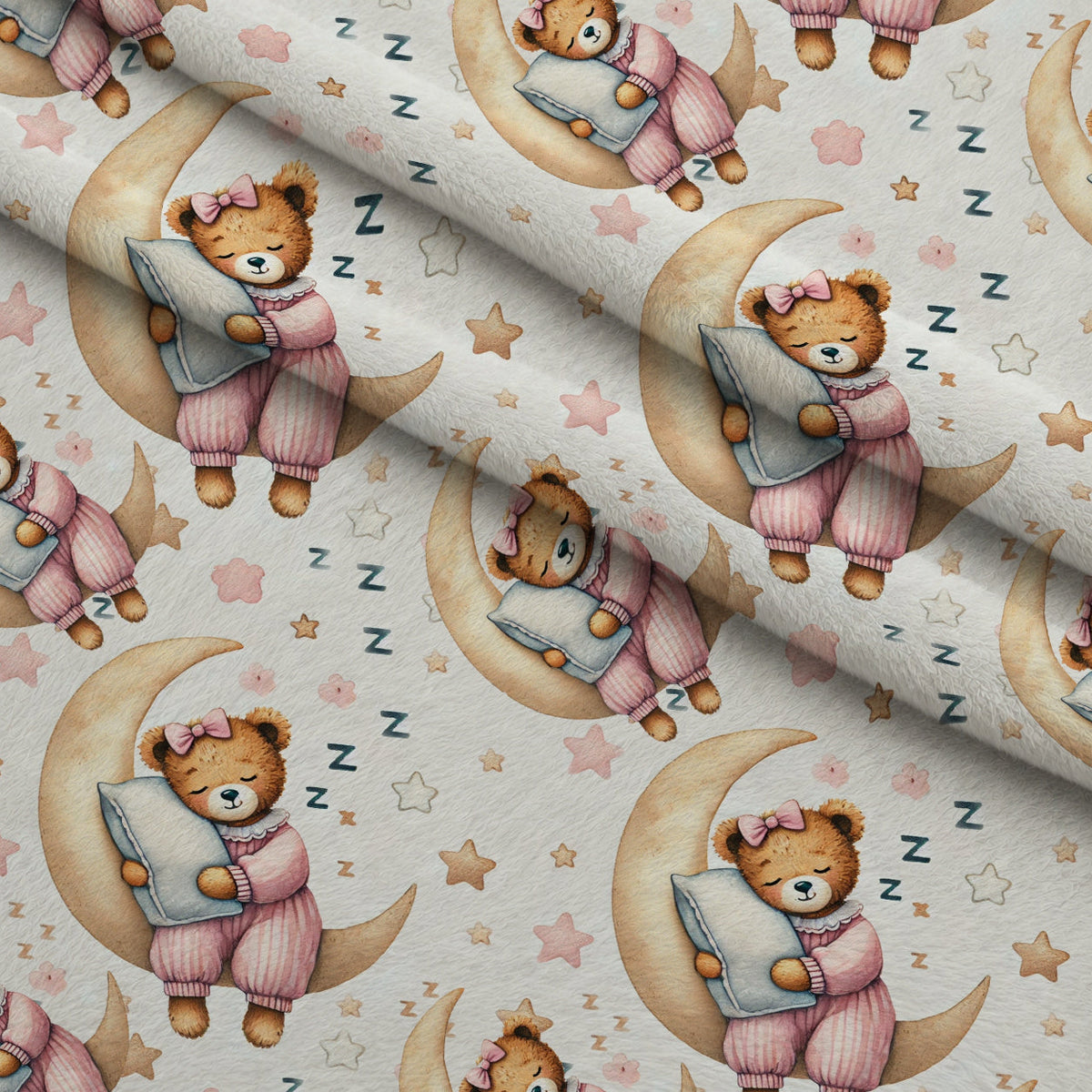 Sweet Dreams Pattern 11 Minky Fabric