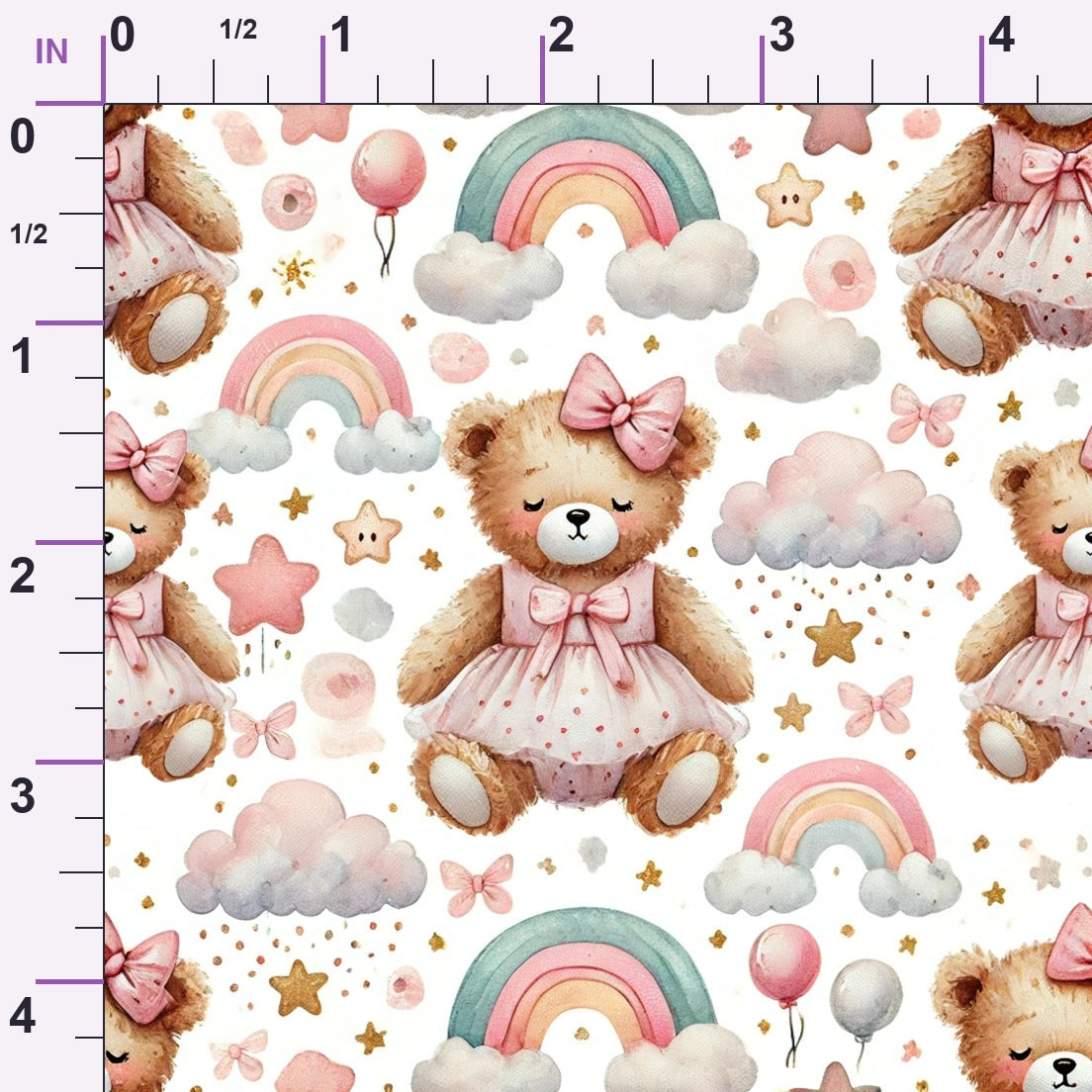 Sweet Dreams Pattern 2 Minky Fabric
