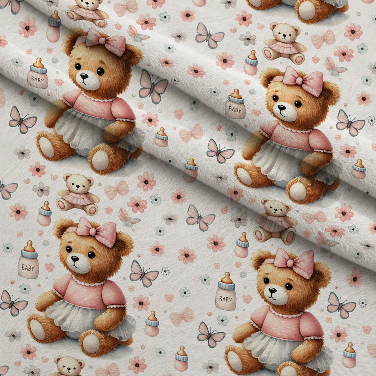 Sweet Dreams Pattern 5 Minky Fabric