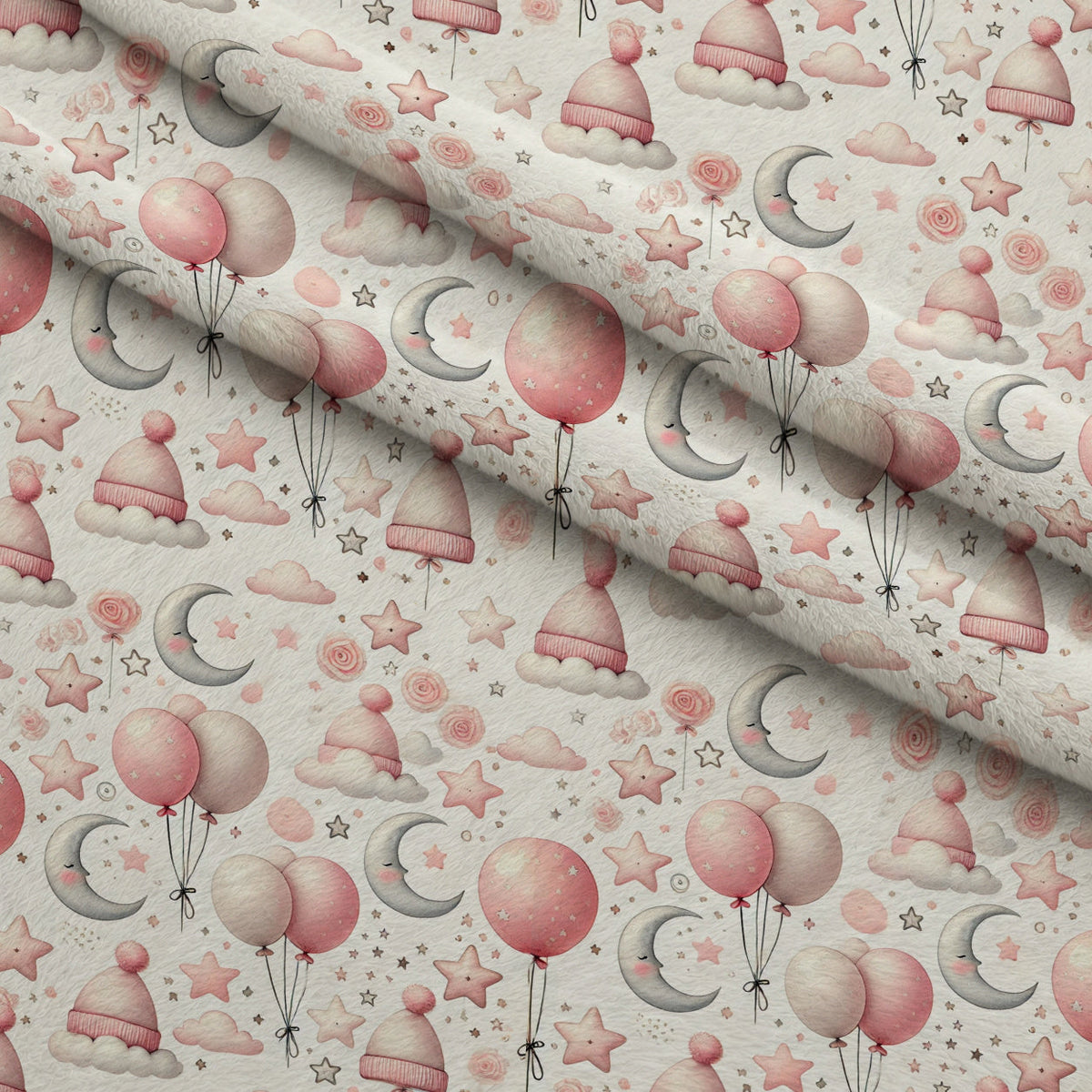 Sweet Dreams Pattern 8 Minky Fabric