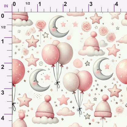 Sweet Dreams Pattern 8 Minky Fabric