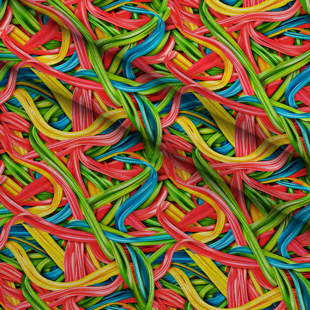 Sweet Squiggles Pattern 10 Minky Fabric