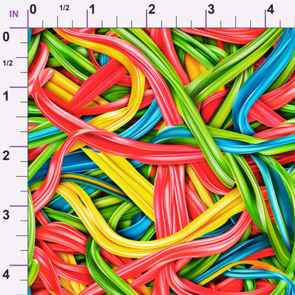 Sweet Squiggles Pattern 10 Minky Fabric