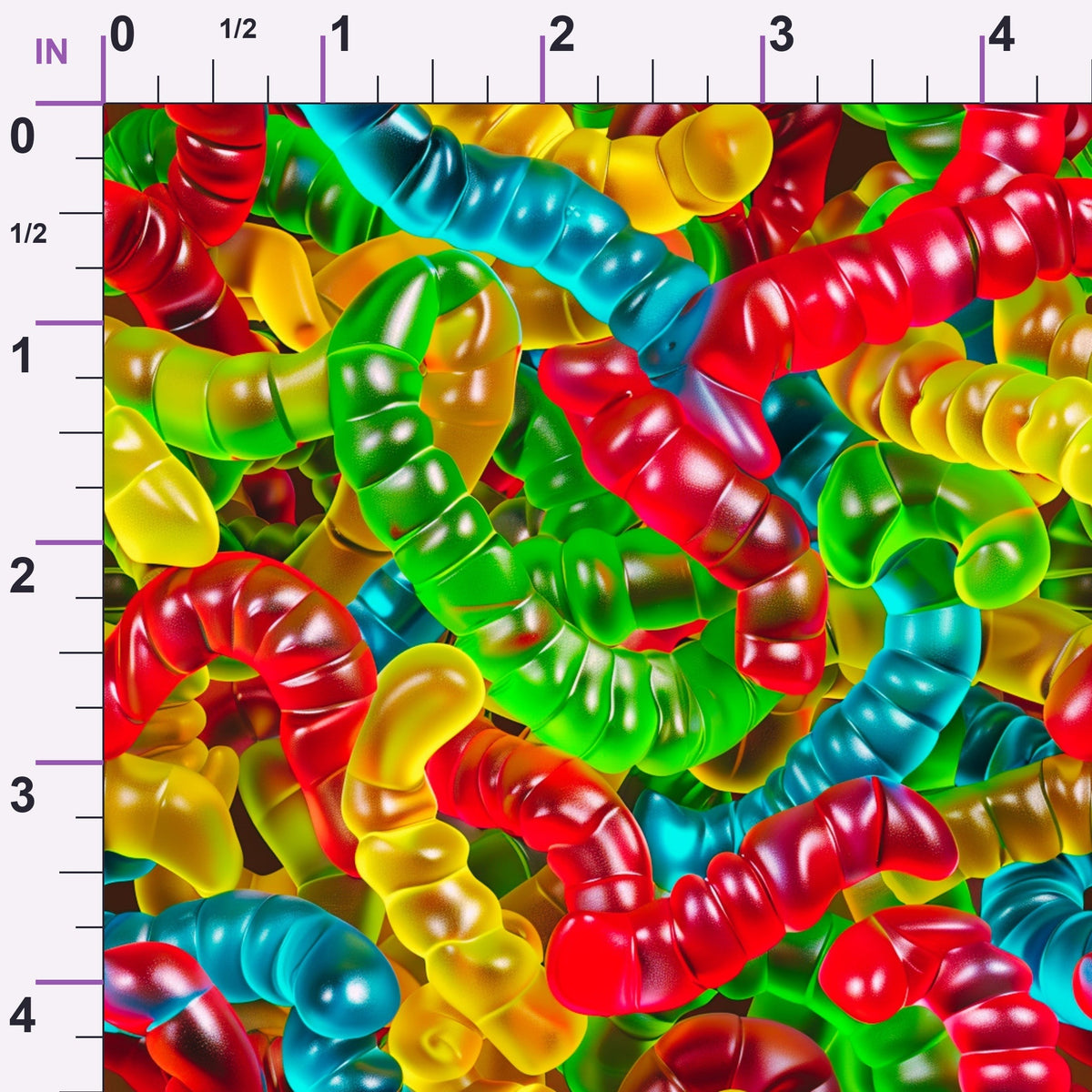 Sweet Squiggles Pattern 11 Minky Fabric