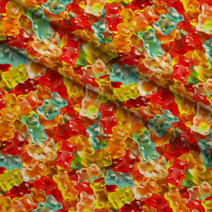 Sweet Squiggles Pattern 2 Minky Fabric