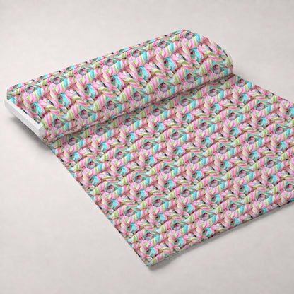 Sweet Squiggles Pattern 8 Minky Fabric