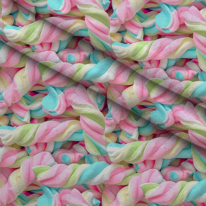 Sweet Squiggles Pattern 8 Minky Fabric