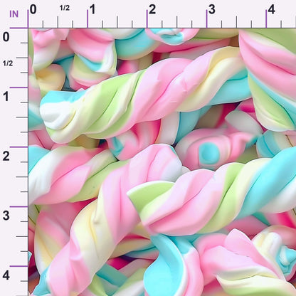 Sweet Squiggles Pattern 8 Minky Fabric