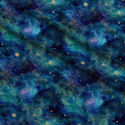 Swirling Skies Pattern 12 Minky Fabric