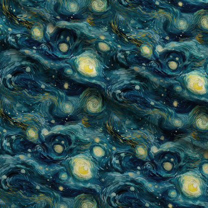 Swirling Skies Pattern 16 Minky Fabric