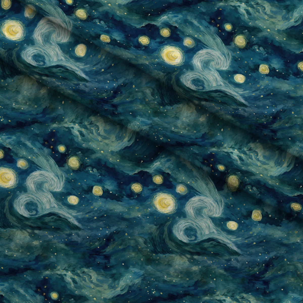 Swirling Skies Pattern 17 Minky Fabric