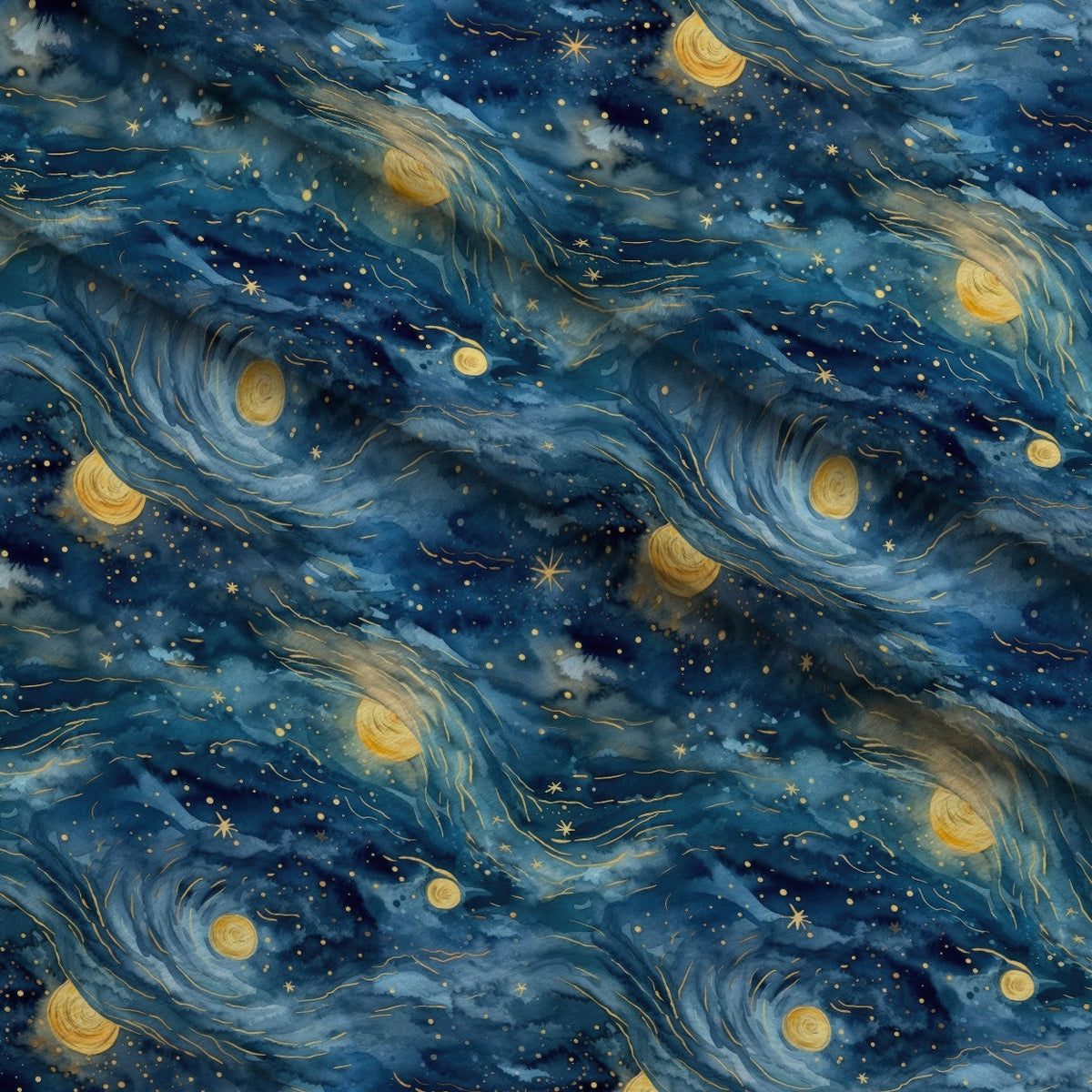 Swirling Skies Pattern 18 Minky Fabric