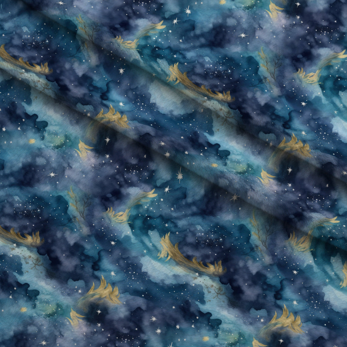 Swirling Skies Pattern 21 Minky Fabric