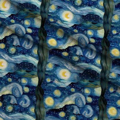 Swirling Skies Pattern 8 Minky Fabric