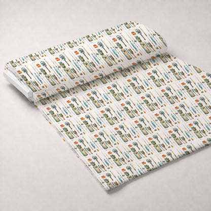 Tackle Box Pattern 2 Minky Fabric