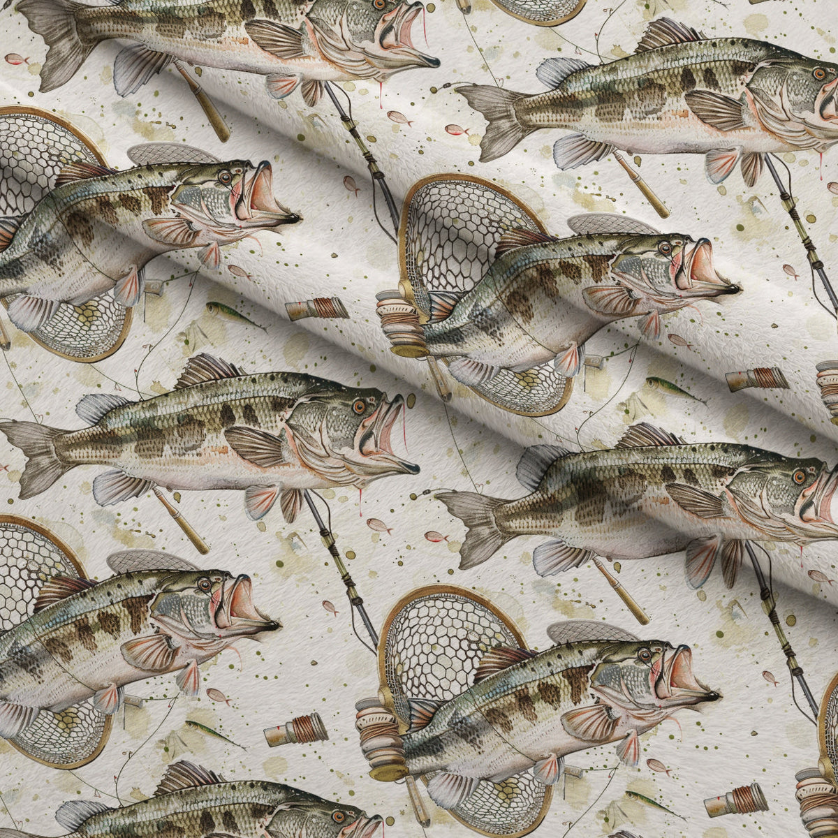 Tackle Box Pattern 5 Minky Fabric