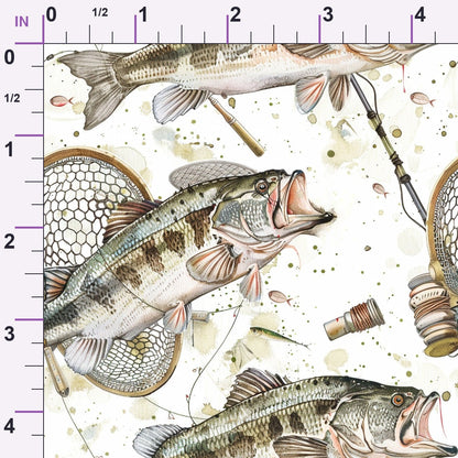 Tackle Box Pattern 5 Minky Fabric
