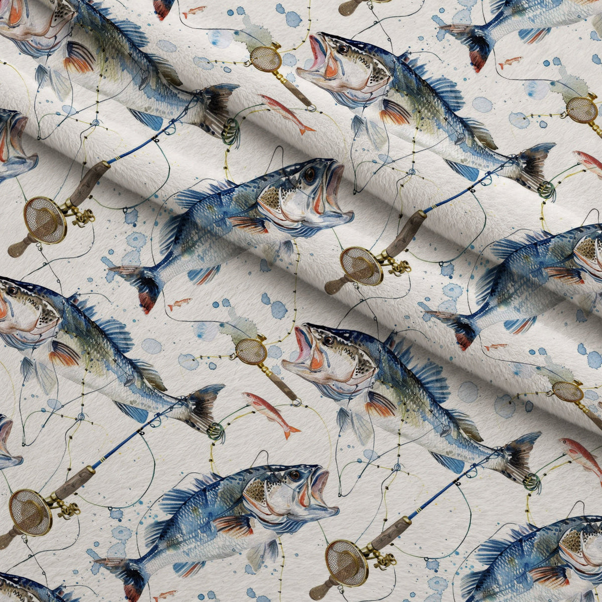 Tackle Box Pattern 6 Minky Fabric