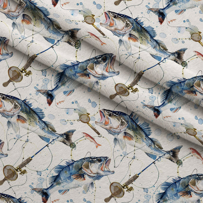 Tackle Box Pattern 6 Minky Fabric