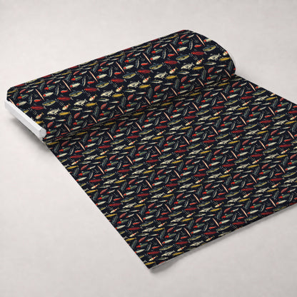 Tackle Box Pattern 7 Minky Fabric
