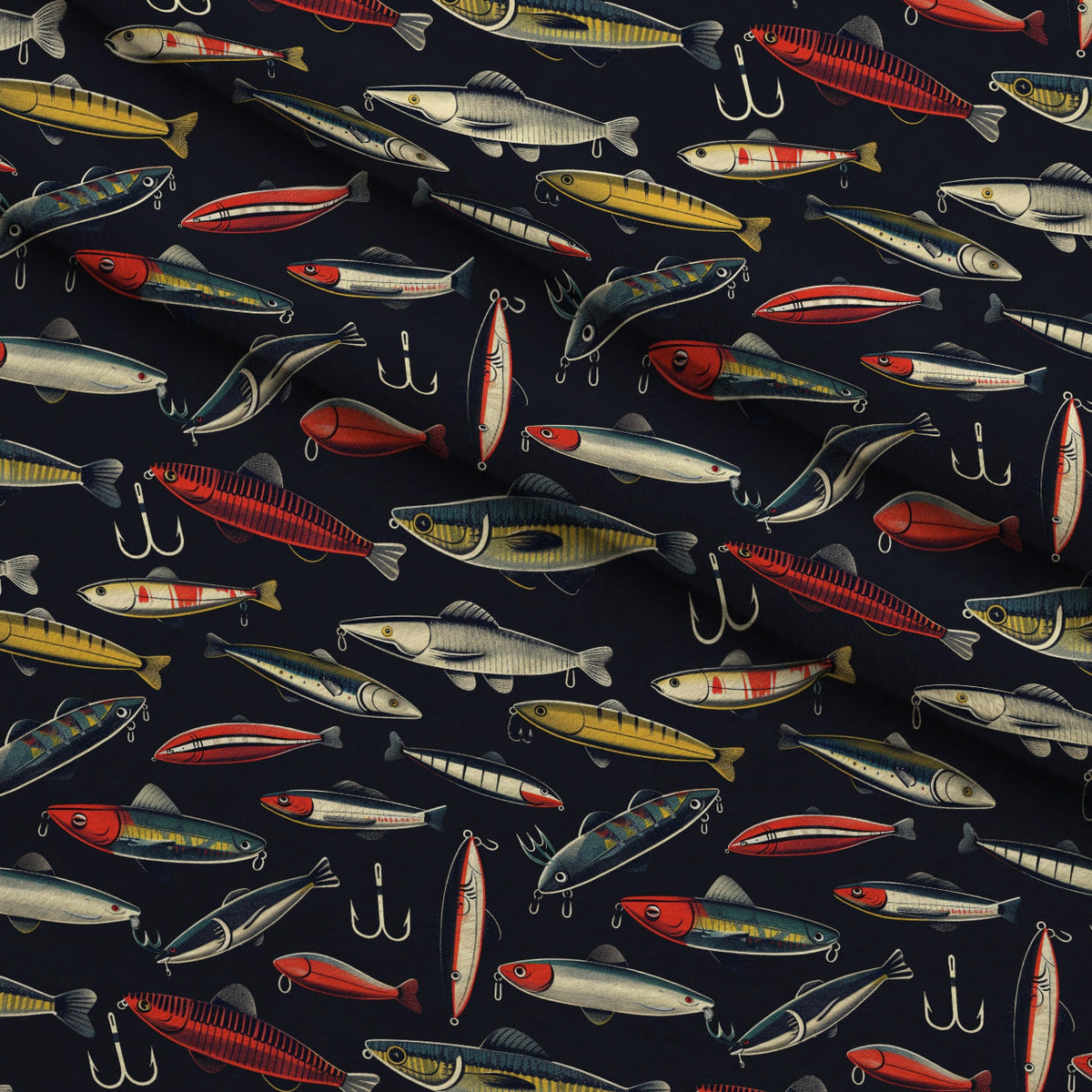 Tackle Box Pattern 7 Minky Fabric