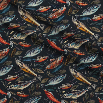 Tackle Box Pattern 8 Minky Fabric