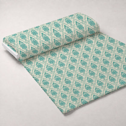 Teal Reverie Pattern 17 Minky Fabric