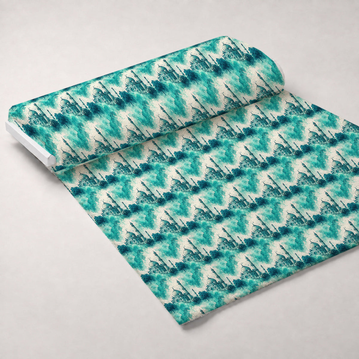 Teal Reverie Pattern 20 Minky Fabric
