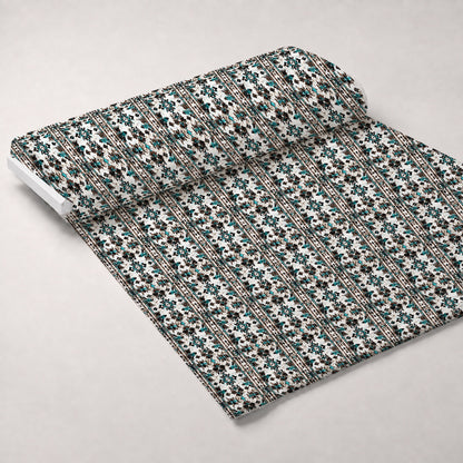 Teal Totem Pattern 11 Minky Fabric