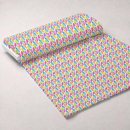 Technicolor Twinkle Pattern 1 Minky Fabric