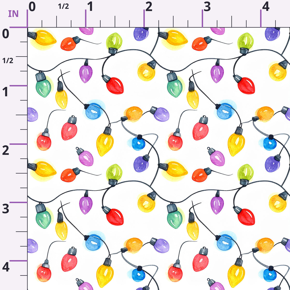 Technicolor Twinkle Pattern 15 Minky Fabric