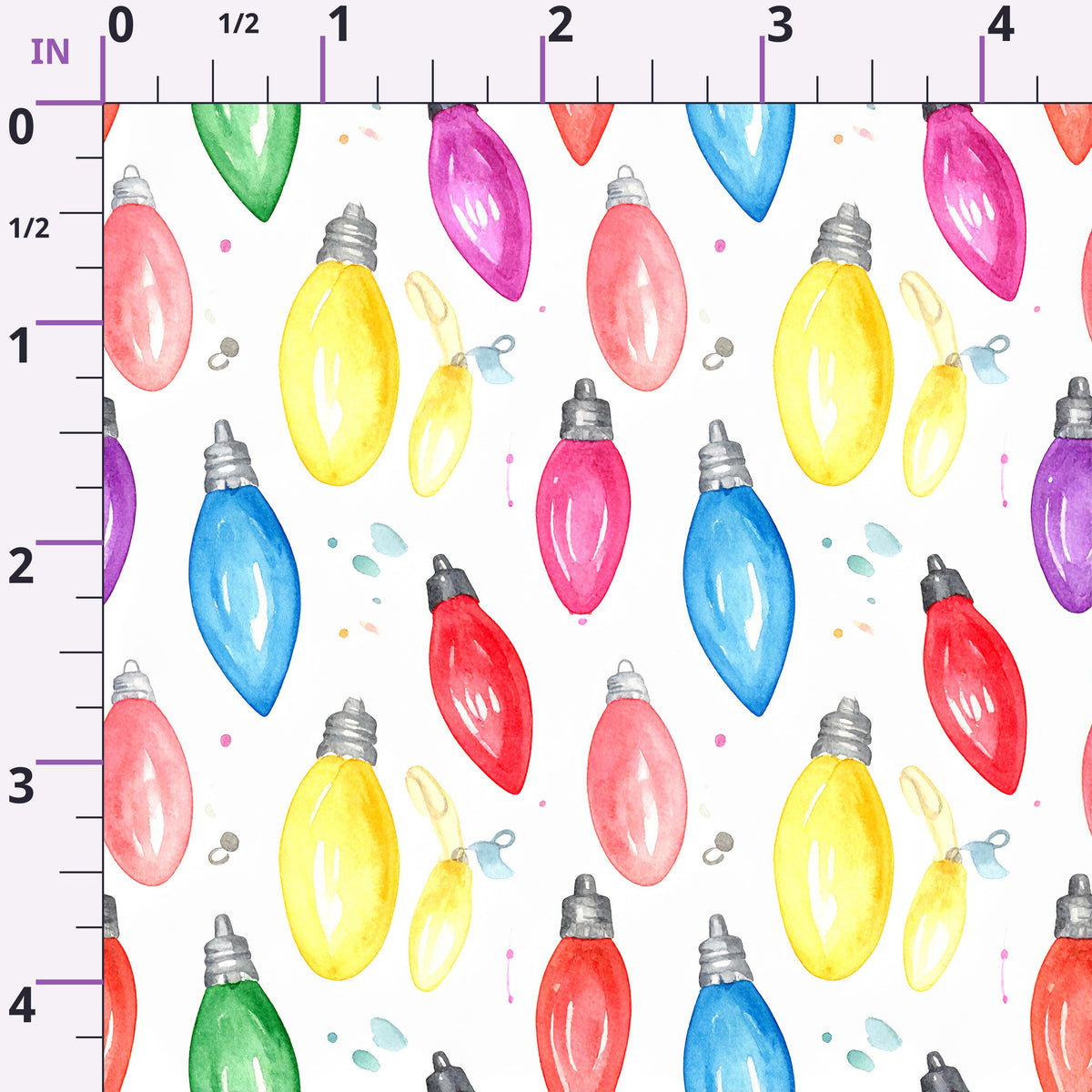 Technicolor Twinkle Pattern 19 Minky Fabric