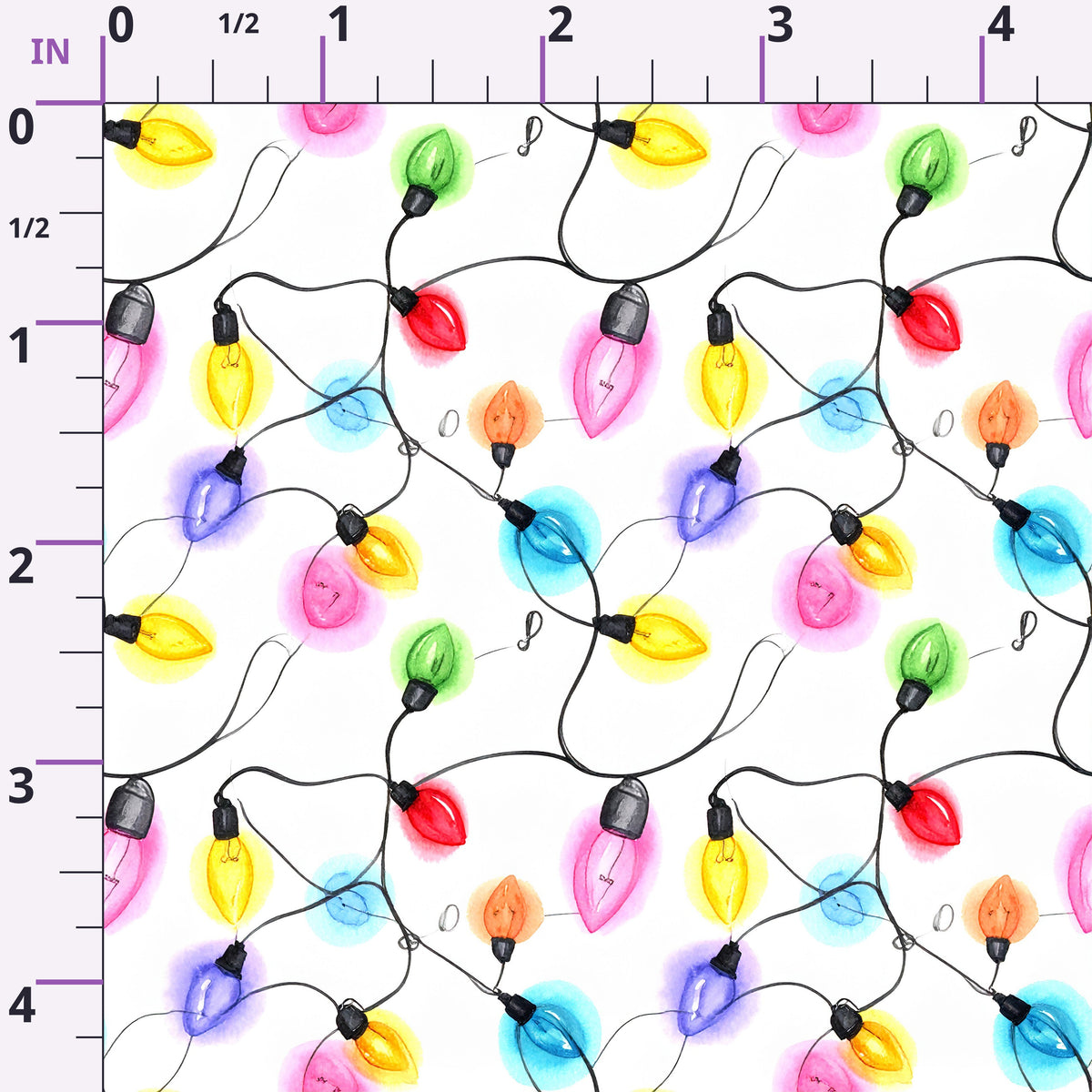 Technicolor Twinkle Pattern 21 Minky Fabric
