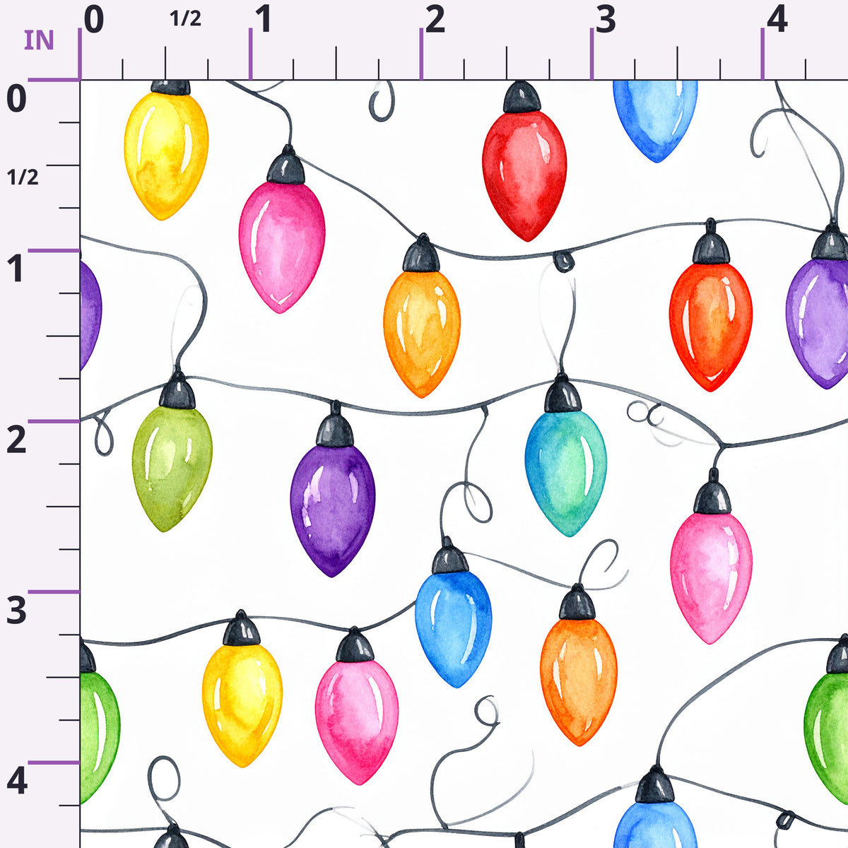 Technicolor Twinkle Pattern 23 Minky Fabric
