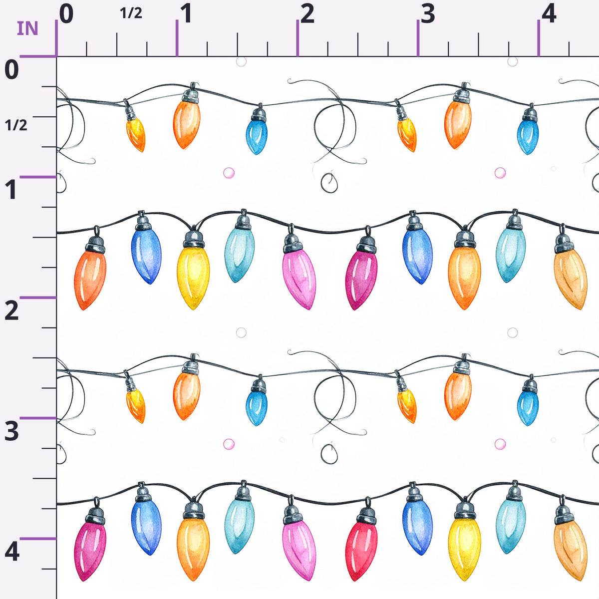Technicolor Twinkle Pattern 5 Minky Fabric