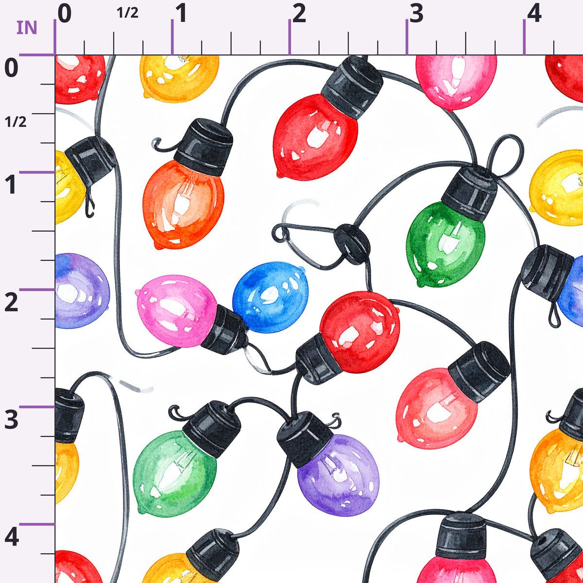 Technicolor Twinkle Pattern 7 Minky Fabric