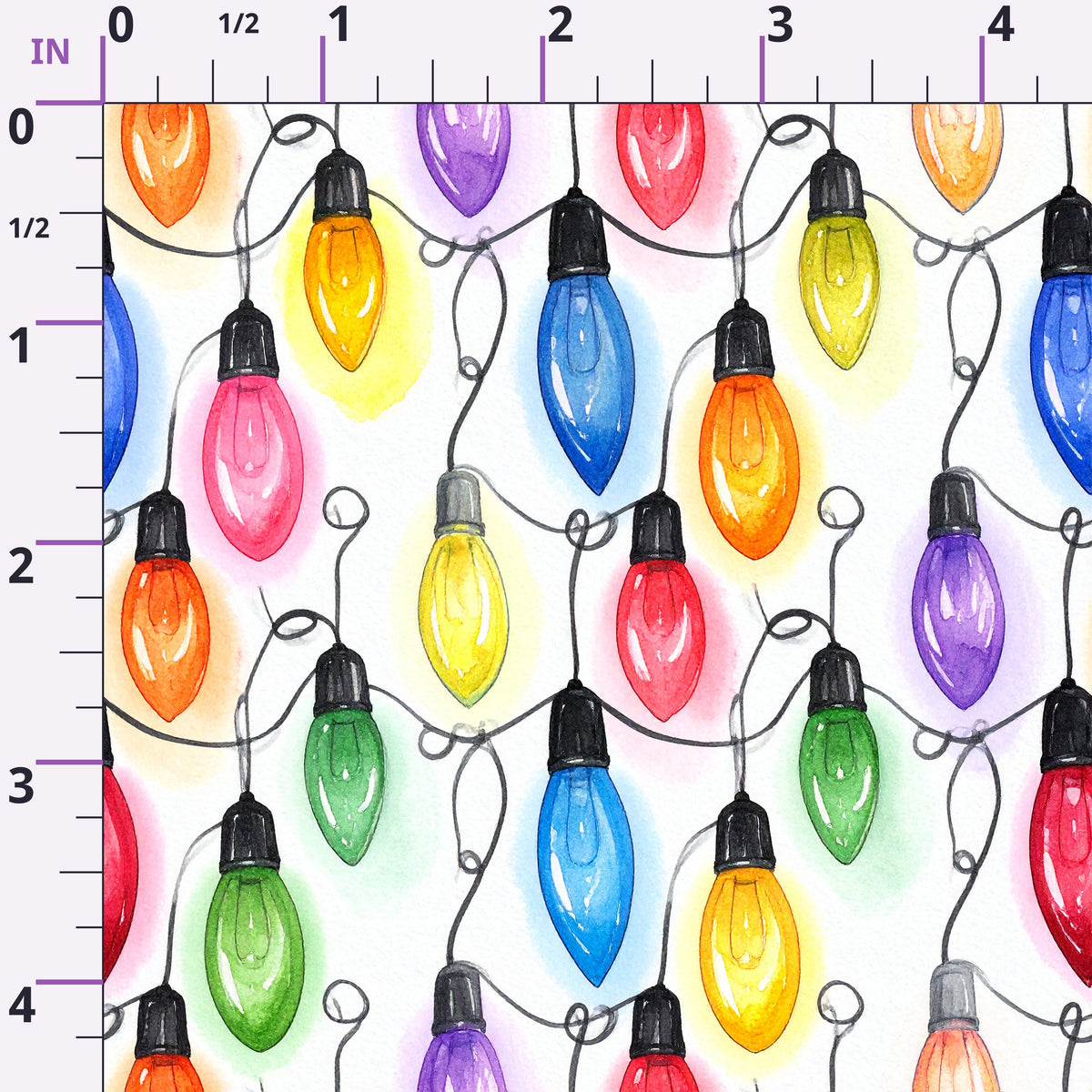 Technicolor Twinkle Pattern 8 Minky Fabric