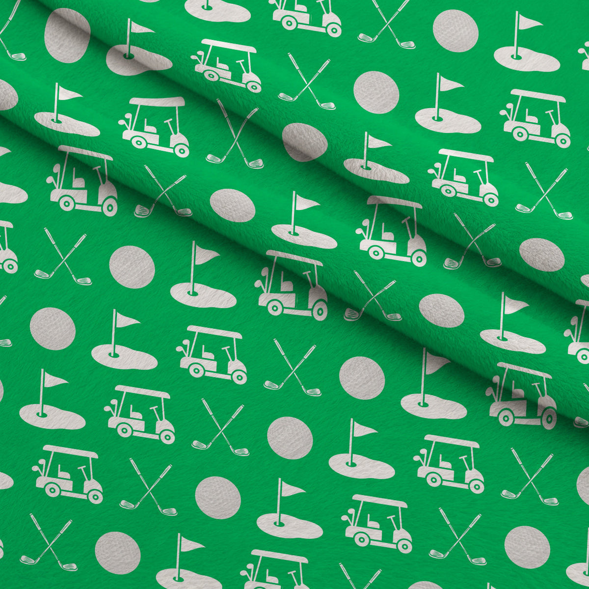 Tee Time Pattern 10 Minky Fabric