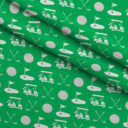 Tee Time Pattern 10 Minky Fabric