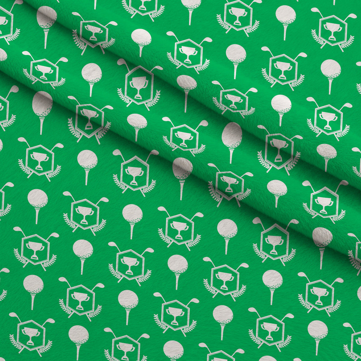 Tee Time Pattern 6 Minky Fabric
