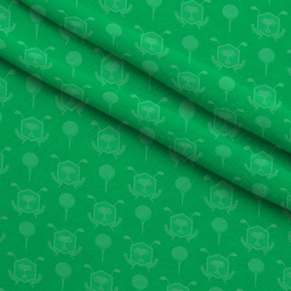 Tee Time Pattern 7 Minky Fabric