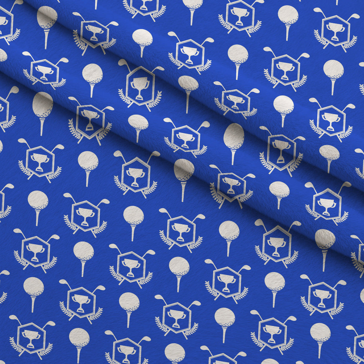 Tee Time Pattern 8 Minky Fabric