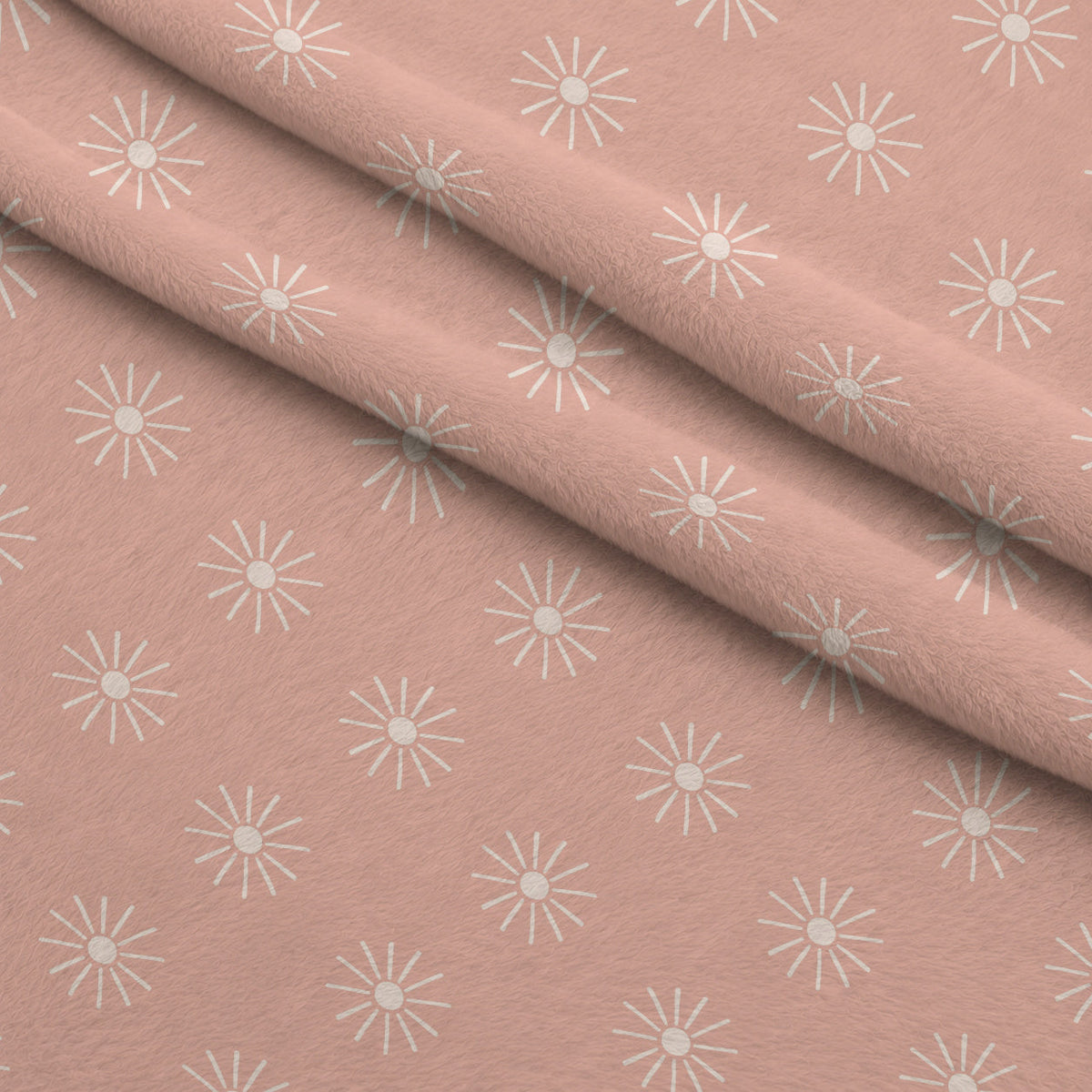 Terracotta Daydream Pattern 1 Minky Fabric
