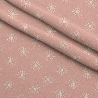 Terracotta Daydream Pattern 1 Minky Fabric