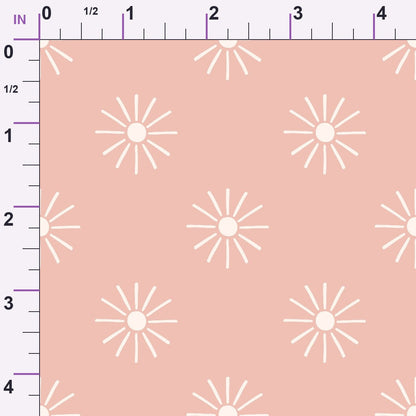 Terracotta Daydream Pattern 1 Minky Fabric