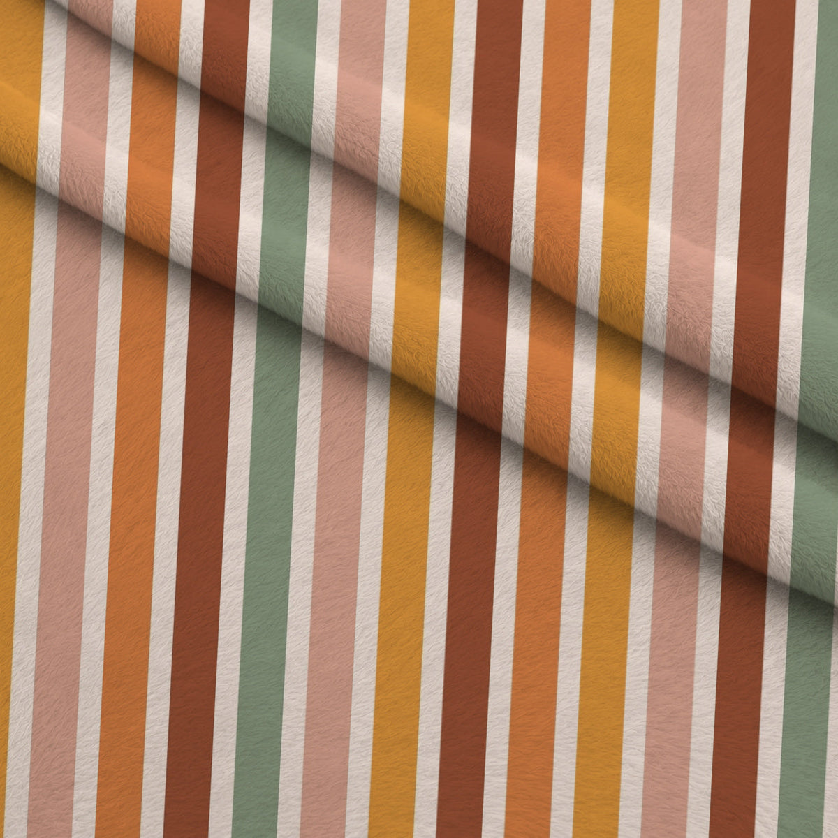 Terracotta Daydream Pattern 15 Minky Fabric